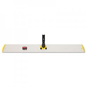 Rubbermaid Commercial HYGENE RCPQ580YEL HYGEN Quick Connect Single-Sided Frame, 36 1/10w x 3 1/2d, Yellow