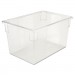 Rubbermaid Commercial RCP3301CLE Food/Tote Boxes, 21 1/2gal, 26w x 18d x 15h, Clear