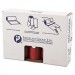 Inteplast Group IBSSL4046R Low-Density Can Liner, 40 x 46, 45gal, 1.3mil, Red, 20/Roll, 5 Rolls/Carton