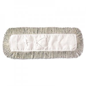 Boardwalk BWK1018 Mop Head, Dust, Cotton, 18 x 3, White