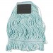 Boardwalk BWK902BL Mop Head, Loop-End, Cotton With Scrub Pad, Medium, 12/Carton