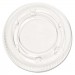 Pactiv PCTYLS2FR Crystal-Clear Portion Cup Lids, Fits 1.5-2.5oz Cups, 2400/Carton