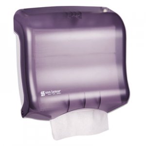 San Jamar SJMT1750TBKRD Ultrafold Towel Dispenser, 11.5 x 6 x 11.5, Black Pearl