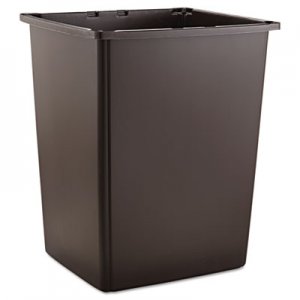 Rubbermaid Commercial RCP256BBRO Glutton Container, Rectangular, 56 gal, Brown