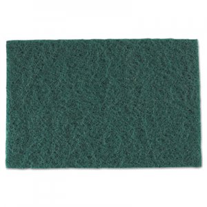 Royal RPPS960 Medium-Duty Scouring Pad, 6 x 9, Green, 60/Carton