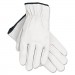MCR MPG3601L Grain Goatskin Driver Gloves, White, Large, 12 Pairs