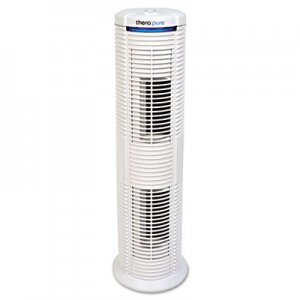 Therapure ION90TP230TWH01 HEPA-Type Air Purifier, 183 sq ft Room Capacity, Three Speeds