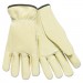 MCR MPG3200L Full Leather Cow Grain Driver Gloves, Tan, Large, 12 Pairs