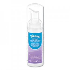 Kleenex KCC34604EA Ultra Moisturizing Foam Hand Sanitizer, 1.5 oz, Clear
