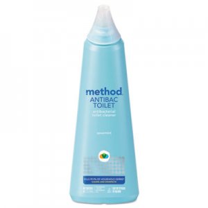 Method 01221 Antibacterial Toilet Cleaner, Spearmint, 24 oz Bottle