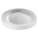 WNA WNARSCW91512 Classicware Plastic Plates, 9" Dia., Clear, 12 Plates/Pack, 15 Packs/Carton