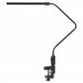 Alera ALELED902B LED Desk Lamp With Interchangeable Base Or Clamp, 5.13"w x 21.75"d x 21.75