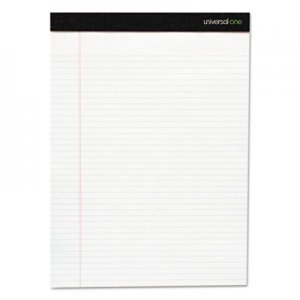 Universal UNV30730 Premium Ruled Writing Pads, White, 8.5 x 11.75, Legal/Wide, 50 Sheets, 12 Pads