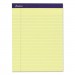 Ampad TOP20215 Legal Ruled Pads, Narrow Rule, 8.5 x 11.75, Canary, 50 Sheets, 4/Pack