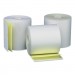 Universal UNV35767 Carbonless Paper Rolls, 0.44" Core, 3" x 90 ft, White/Canary, 50/Carton