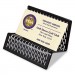 Artistic AOPART20001 Urban Collection Punched Metal Business Card Holder, Holds 50 2 x 3 1/2, Black