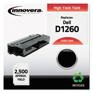 Innovera IVRD1260 Remanufactured 331-7328 (1260) Toner, Black