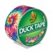 Duck DUC283268 Colored Duct Tape, 3" Core, 1.88" x 10 yds, Love Tie Dye