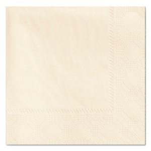 Hoffmaster HFM180317 Beverage Napkins, 2-Ply, 9 1/2 x 9 1/2, Ecru, 1000/Carton