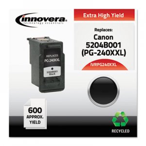 Innovera IVRPG240XXL Remanufactured 5204B001 (PG-240XXL) Extra High-Yield Ink, Black