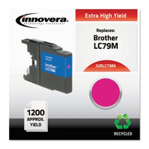 Innovera IVRLC79M Remanufactured LC79M Extra High-Yield Ink, Magenta