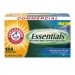 Arm & Hammer CDC3320000102 Essentials Dryer Sheets, Mountain Rain, 144 Sheets/Box, 6 Boxes/Carton