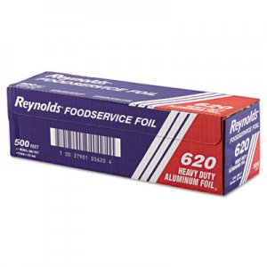 Reynolds Wrap RFP620 Heavy Duty Aluminum Foil Roll, 12" x 500 ft, Silver