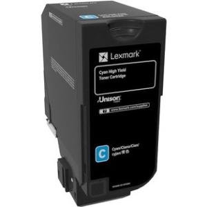 Lexmark 84C0H20 16K Cyan Toner Cartridge (CX725)