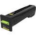 Lexmark 82K0X40 22K Yellow Toner Cartridge (CX825)