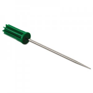 Unger UNGPINP People's PaperPicker Replacement Pin Plugs, 4", Stainless Steel/Green
