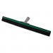 Unger UNGFP45 Aquadozer Heavy Duty Floor Squeegee, 18 Inch Blade, Green/Black Rubber, Straight