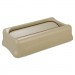 Rubbermaid Commercial RCP267360BEI Slim Jim Swing Lid, 11.38w x 20.5d x 5h, Beige