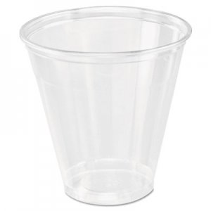 Dart DCC5C Ultra Clear Cups, 5 oz., PET, 100/Bag