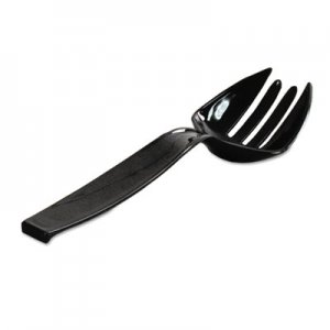WNA WNAA7FKBL Plastic Forks, 9 Inches, Black, 144/Case