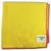Unger UNGMF40Y SmartColor MicroWipes 4000, Heavy-Duty, 16 x 15, Yellow/Red, 10/Case