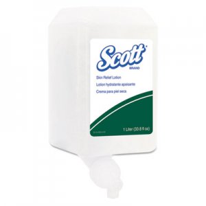 Scott KCC35365 Skin Relief Lotion, 1 L Bottle, Fragrance Free