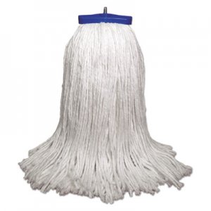 Boardwalk BWK732R Mop Head, Economical Lie-Flat Head, Rayon Fiber, 32-Oz., White, 12/Carton