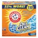 Arm & Hammer CDC3320000108 Power of OxiClean Powder Detergent, Fresh, 9.92lb Box, 3/Carton