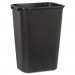 Boardwalk BWK41QTWBBLA Soft-Sided Wastebasket, 41 qt, Plastic, Black