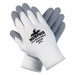 MCR CRW9674XLDZ Ultra Tech Foam Seamless Nylon Knit Gloves, X-Large, White/Gray, Dozen