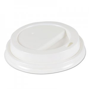 Boardwalk BWKDEERHLIDW Deerfield Hot Cup Lids for 10oz - 16oz Cups, White, Plastic, 50/PK, 20 PK/Carton