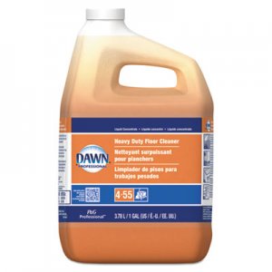Dawn Professional PGC08789 Heavy-Duty Floor Cleaner, Neutral Scent, 1gal Bottle, 3/Carton