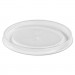 Chinet HUH89112 Plastic High Heat Vented Lid, Fits 16-32 oz, White, 50/Bag, 10/Bags Carton