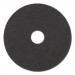 Boardwalk BWK4019HIP High Performance Stripping Floor Pads, 19" Diameter, Grayish Black, 5/Carton