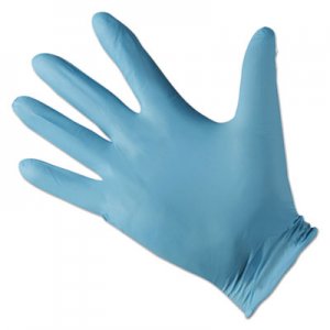 KleenGuard KCC57373CT Nitrile Gloves, Powder-Free, Blue, 242mm Length, Large, 100/Box, 10 Boxes/CT