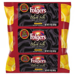 Folgers FOL00016 Coffee Filter Packs, Black Silk, 1.4 oz Pack, 40Packs/Carton