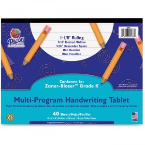 Pacon 2478 Grade K Multi-Program Handwriting Tablet