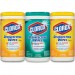 Clorox 30208 Disinfecting Wipes Canister Pack
