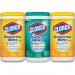 Clorox 30208 Disinfecting Wipes Canister Pack