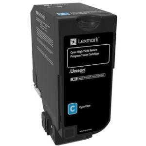 Lexmark 84C1HC0 CX725 Cyan High Yield Return Program Toner Cartridge